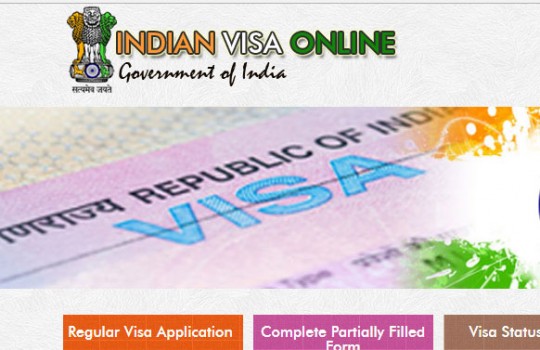 E-Tourist Visa To India - fee revision